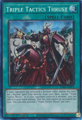 Triple Tactics Thrust - RA03-EN072 - (Prismatic Collector's Rare) - 1st Edition